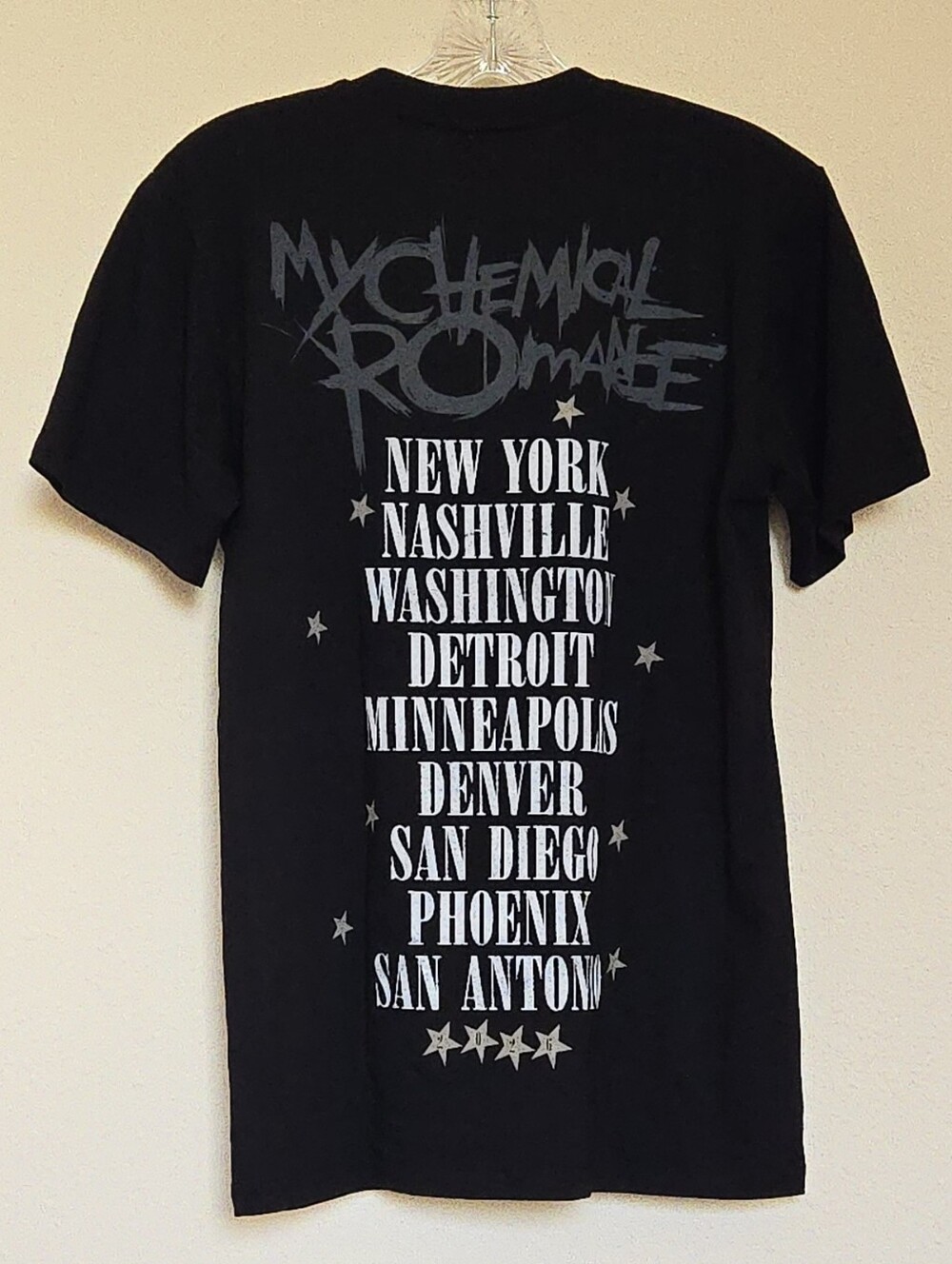 My Chemical Romance Tour Date Shirt - Picture 3 of 5
